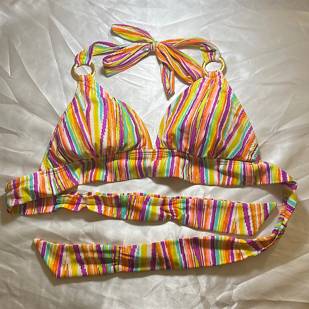 multicolored Kechika bikini top!!